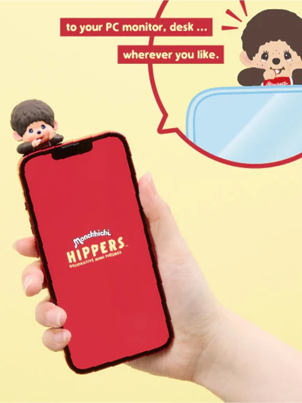 Monchhichi Hipper Blind Box Self-Adhesive Figure Decorative Sonny Angel